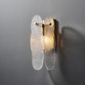 Ice Sculpture Glass Wall Sconce-wall sconce for bedroom,wall sconce for dining roo-Jecanoli