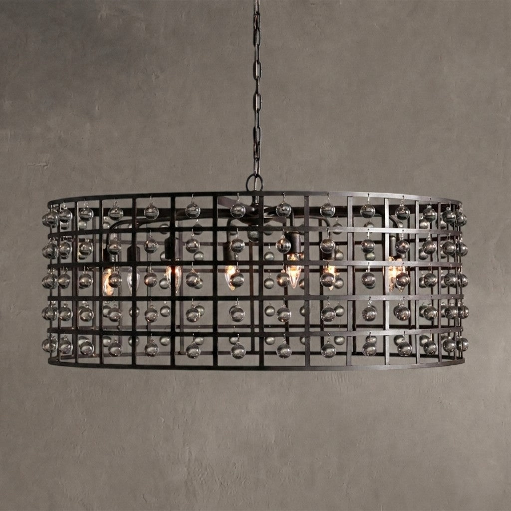 La Cage Round Chandelier 6/8/12 Light