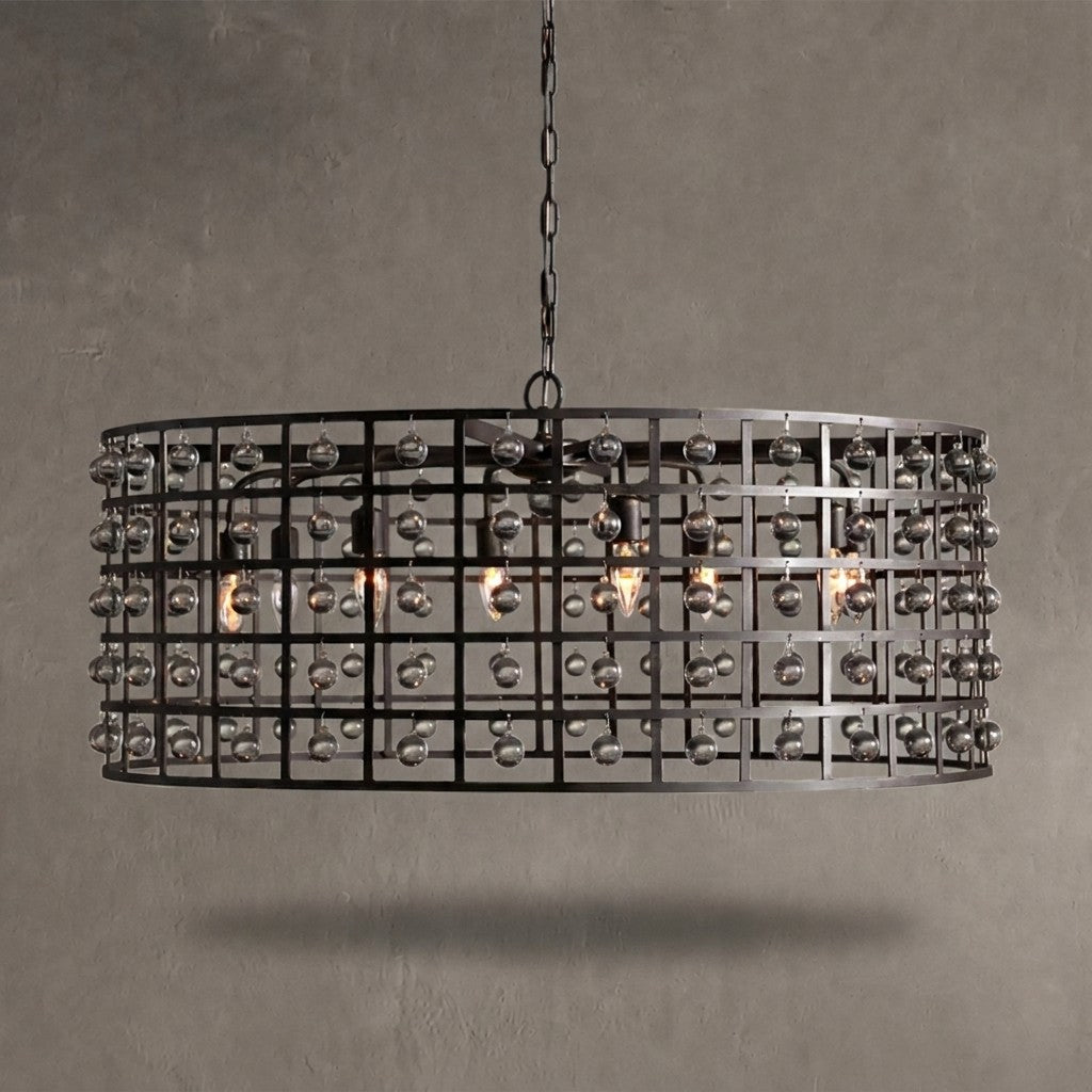 La Cage Round Chandelier 6/8/12 Light