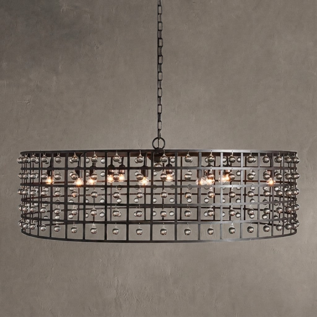 La Cage Round Chandelier 6/8/12 Light
