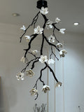 Large Long Branch Flower Chandelier-Jecanoli