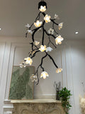 Large Long Branch Flower Chandelier-Jecanoli