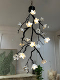 Large Long Branch Flower Chandelier-Jecanoli