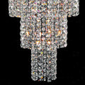 Large Multi - pieces Crystal Chandelier Stylish Ceiling Light Fixture For Foyer Living Room Staircase - D23.6