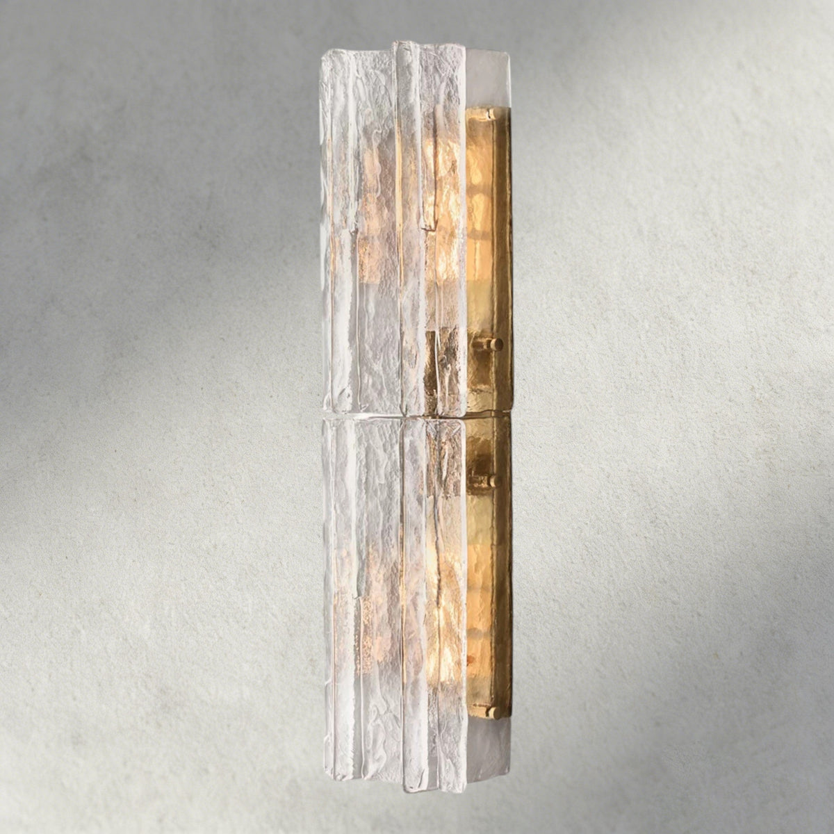 Lattice Clear Glass Sconce 15", 30"-Wall Sconce-Jecanoli
