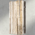 Lattice Clear Glass Sconce 15