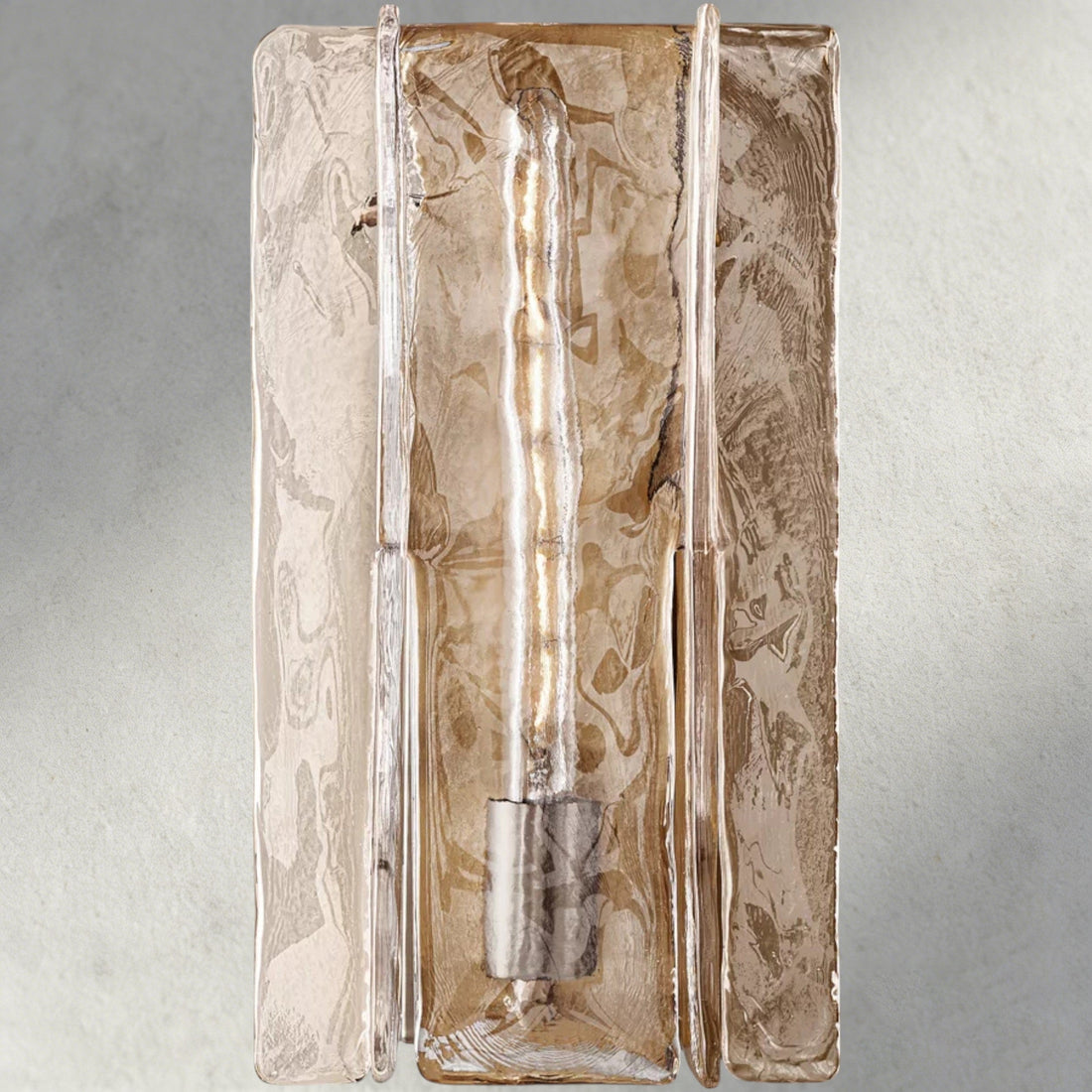 Lattice Clear Glass Sconce 15", 30"-Wall Sconce-Jecanoli