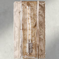 Lattice Clear Glass Sconce 15