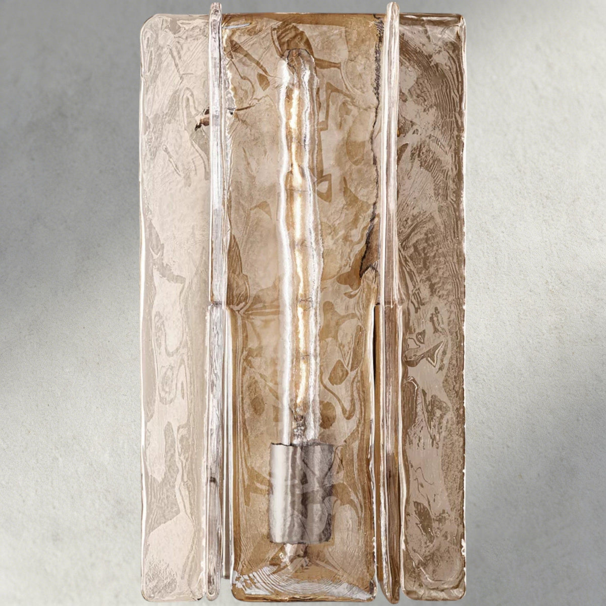 Lattice Clear Glass Sconce 15", 30"-Wall Sconce-Jecanoli