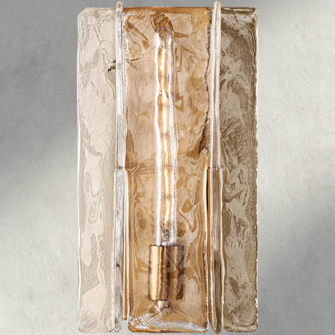 Lattice Clear Glass Sconce 15", 30"-Wall Sconce-Jecanoli