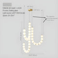 Lexi Modern Acrylic Orb Chandelier - Warm white 3000KManor Lights