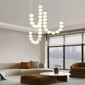 Lexi Modern Acrylic Orb Chandelier - Warm white 3000KManor Lights