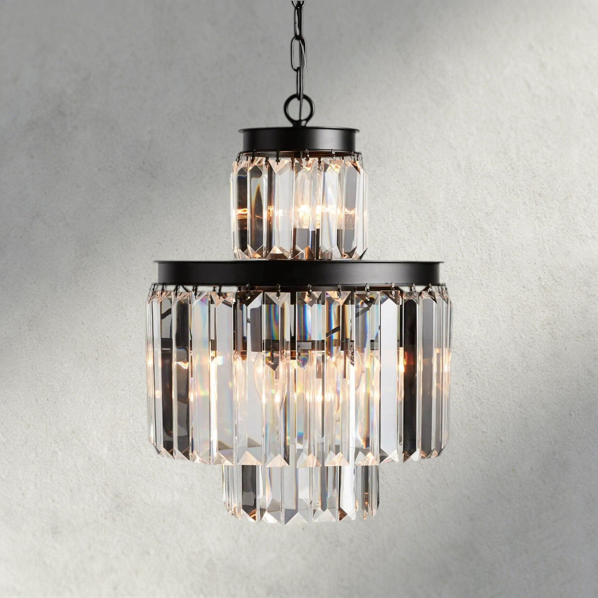15" / Bronze Leyland Chandelier 15", 20", 32"