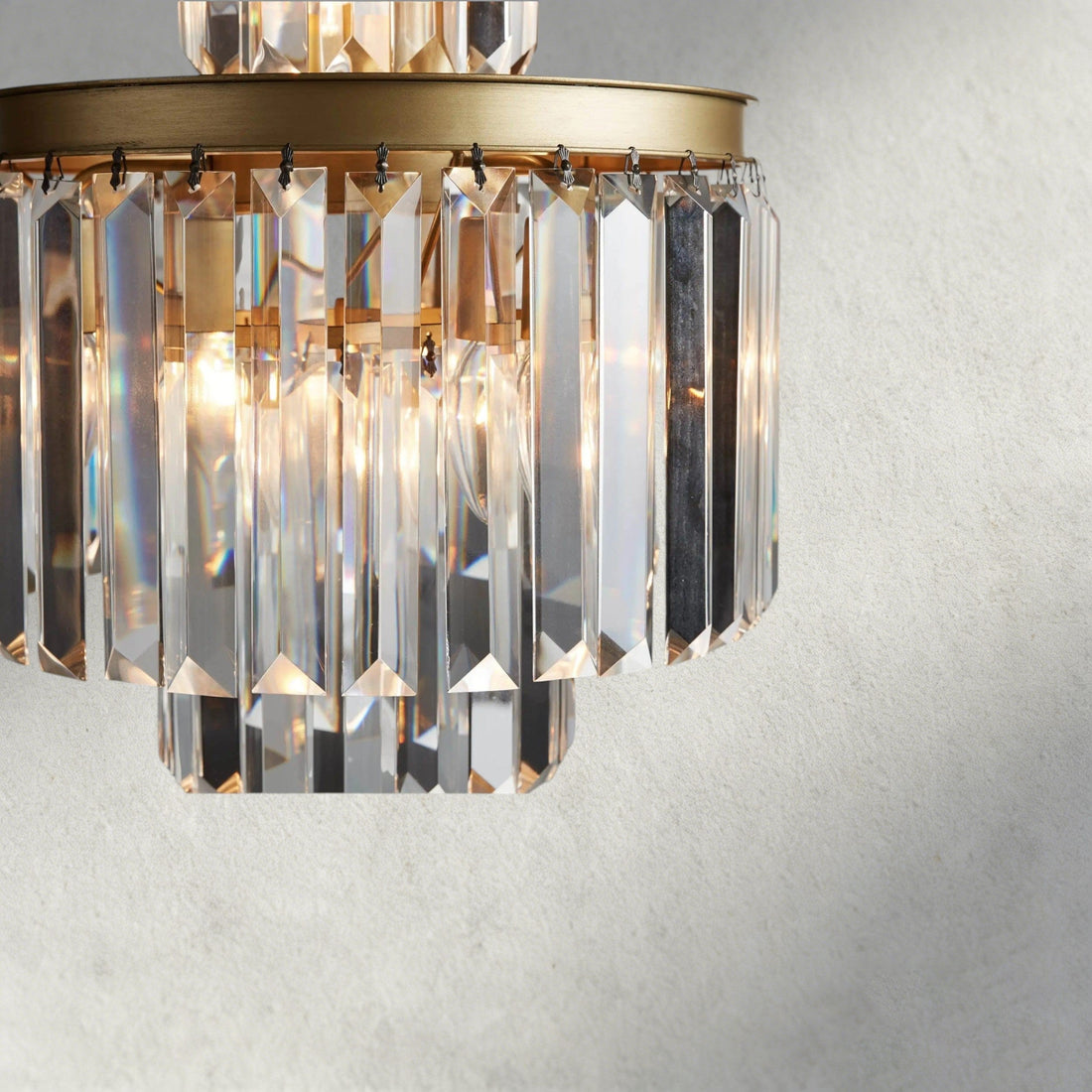32" / Brass Leyland Chandelier 15", 20", 32"