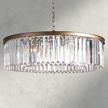 Brass Leyland Round Chandelier