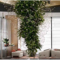 Lucia Tree Branch Chandelier for Foyer - Deep Golden BrownJecanoli