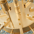 Luxury Extra Large Crystal Chandelier Round Ceiling Light Fixture for Foyer, Entryway & Entrance - D39.4