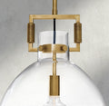 Machinist Glass Cloche Pendant 10