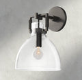 MACHINIST GLASS CLOCHE SCONCE 8