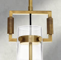 Machinist Glass Cylinder Pendant 12