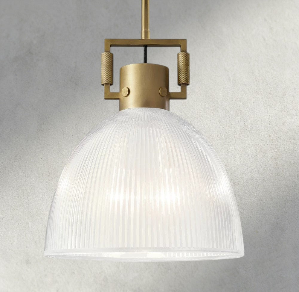 MACHINIST PRISMATIC CLOCHE PENDANT 10", 14", 18"-pendant light-Jecanoli