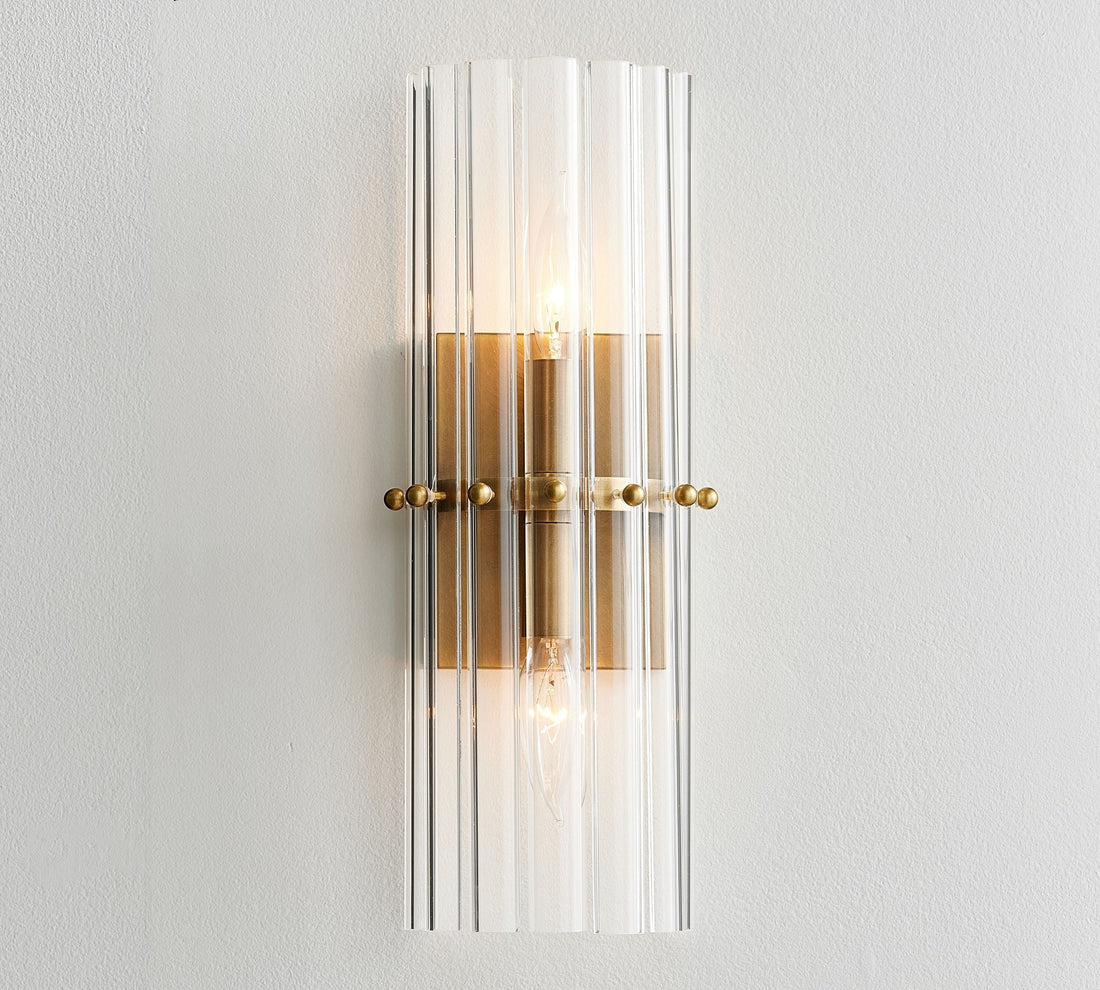 Mallory Crystal Wall Sconce-Wall Sconce-Jecanoli