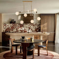 Mandel Linear Chandelier - Jecanoli