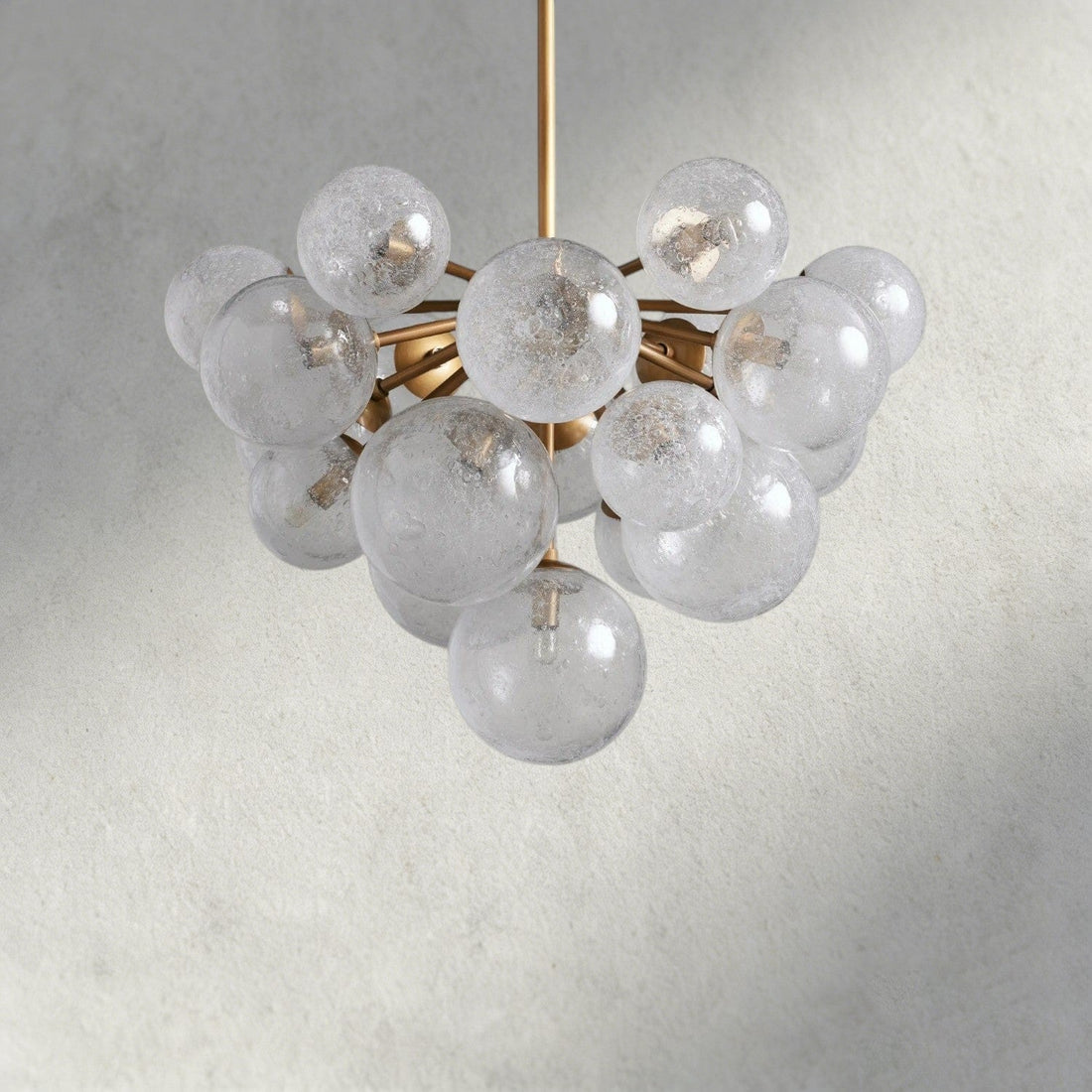 19 Lights / Brass Mandoza Chandelier 19/ 37 Lights