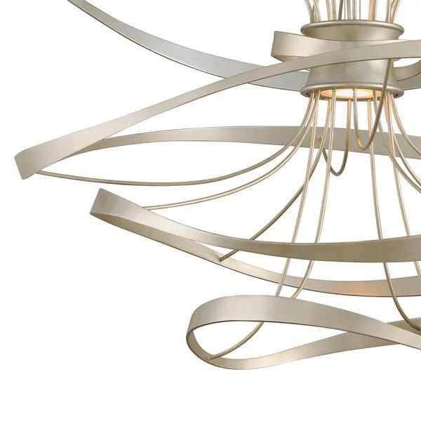 Smithereens Pendant Chandelier - Silver16.5" H x 18" W x 18" D-Jecanoli