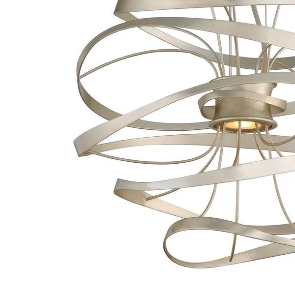 Smithereens Pendant Chandelier - Silver16.5" H x 18" W x 18" D-Jecanoli