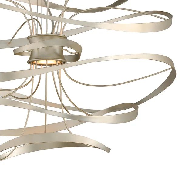 Smithereens Pendant Chandelier - Silver16.5" H x 18" W x 18" D-Jecanoli