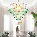 Marielle Mid Century Petal Chandelier - Jecanoli