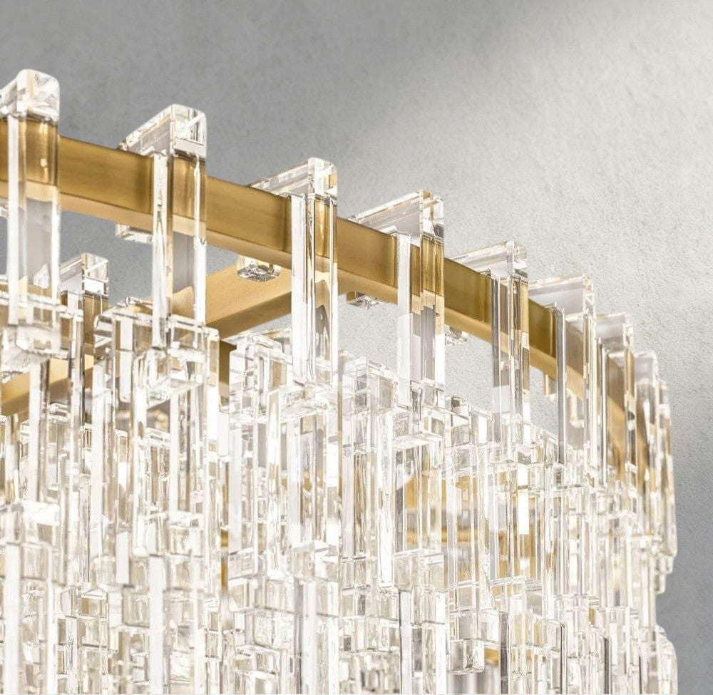 Marignan Round Chandelier 36", 48", 60"-chandelier-Jecanoli