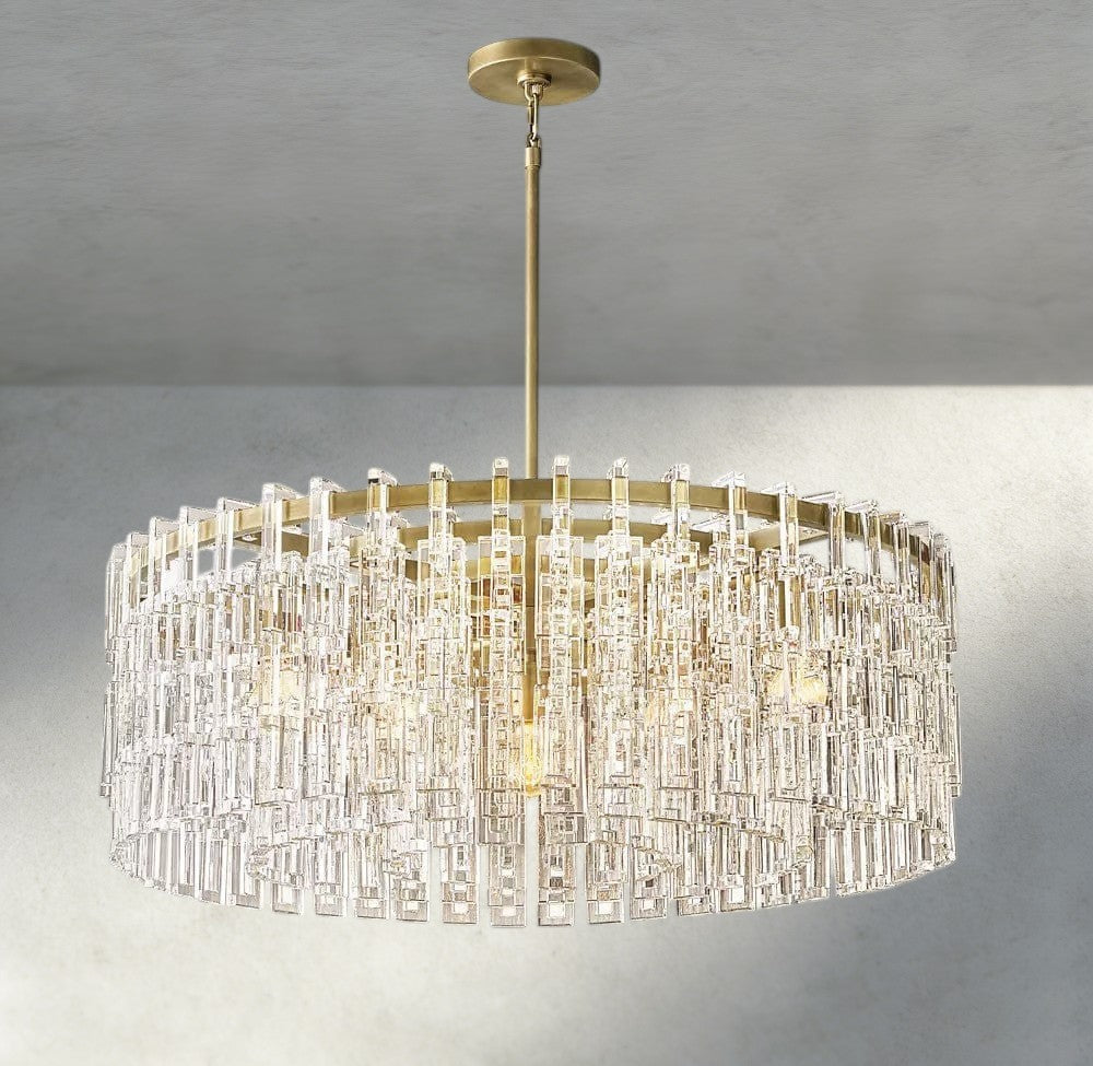 Marignan Round Chandelier 36", 48", 60"-chandelier-Jecanoli