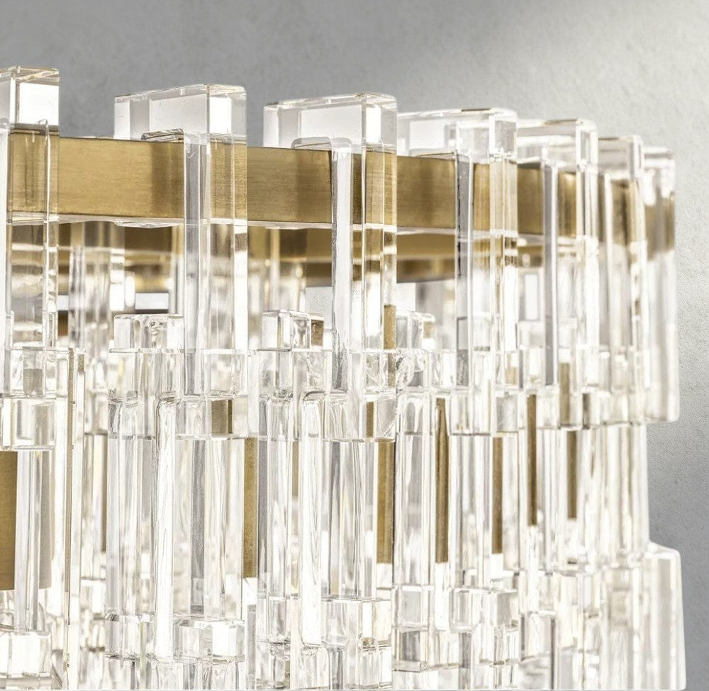 Marignan Round Chandelier 36", 48", 60"-chandelier-Jecanoli