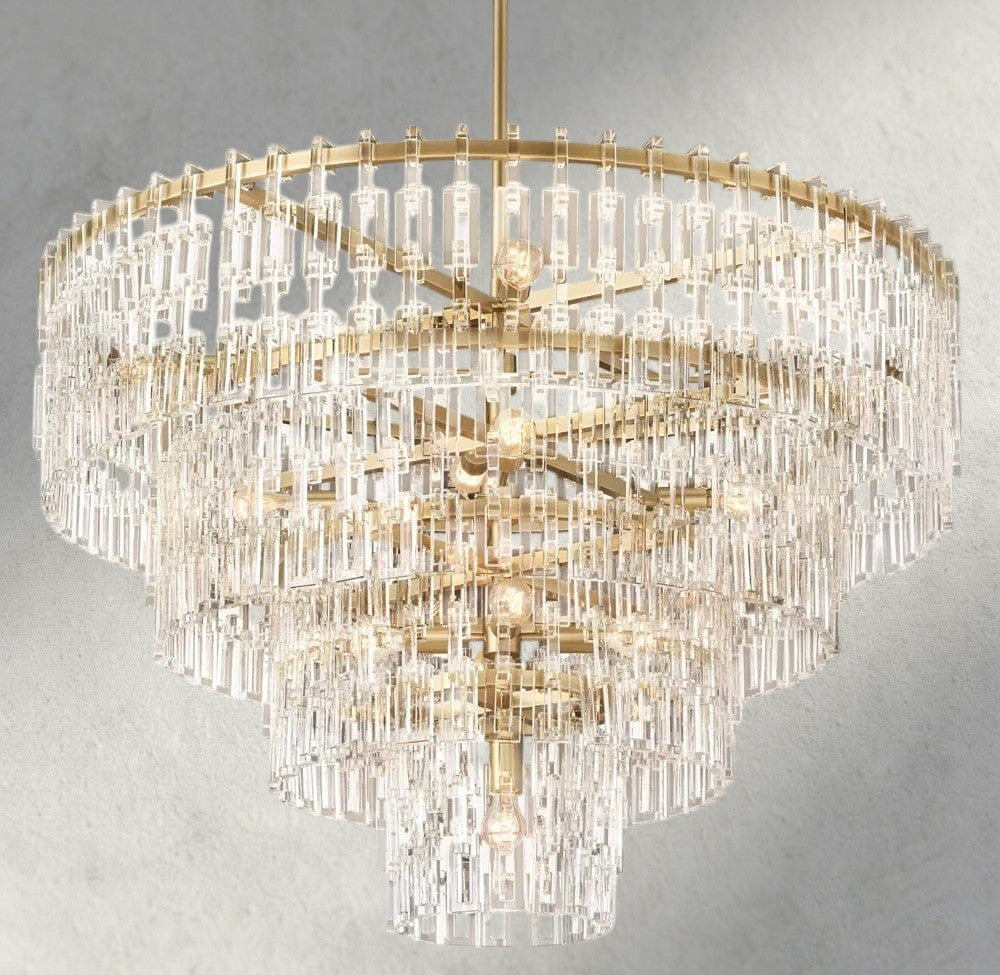 Marignan Tiered Round Chandelier 36", 48", 60"-chandelier-Jecanoli