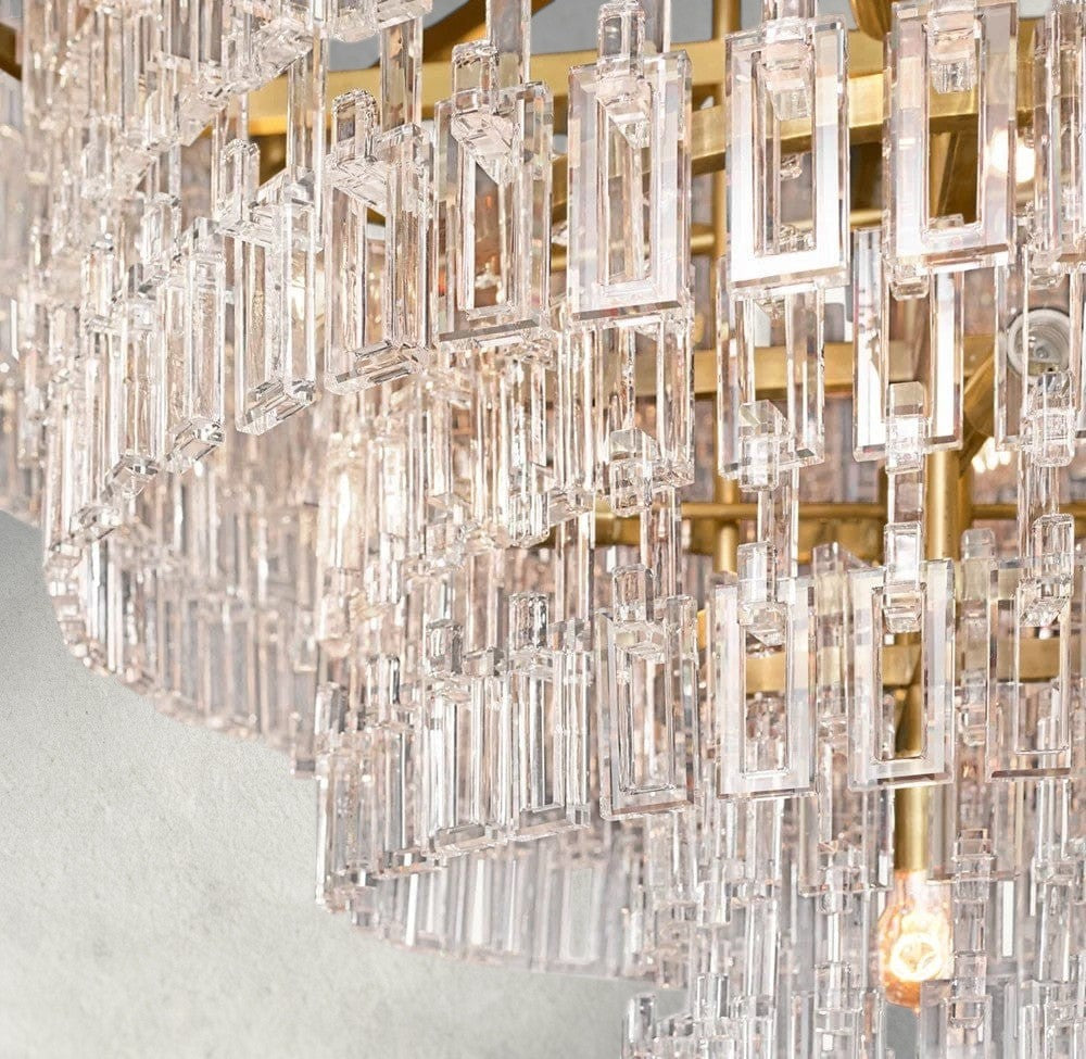 Marignan Tiered Round Chandelier 36", 48", 60"-chandelier-Jecanoli