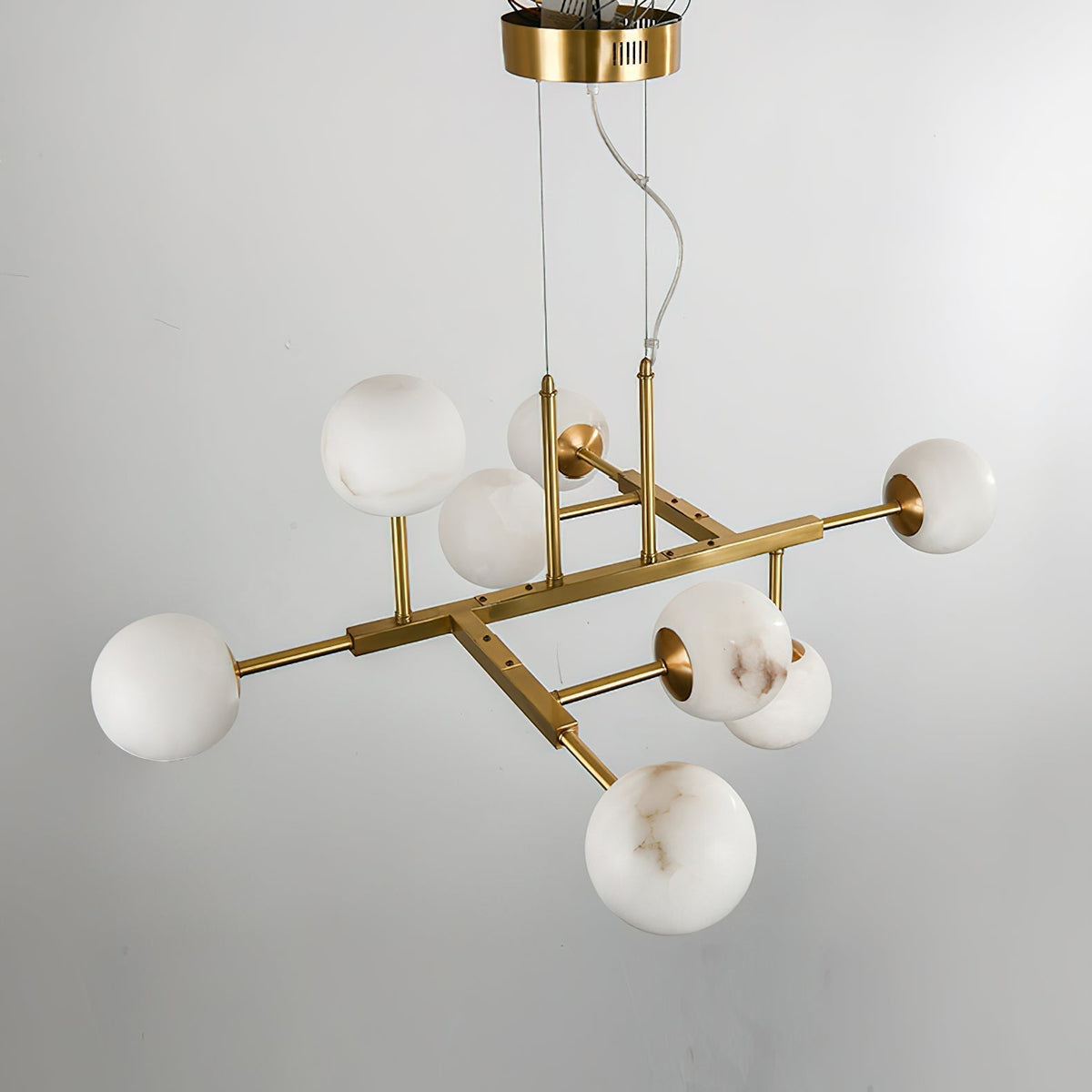 Maytoni Uva Alabaster Chandelier - L 41.3″GlodJecanoli