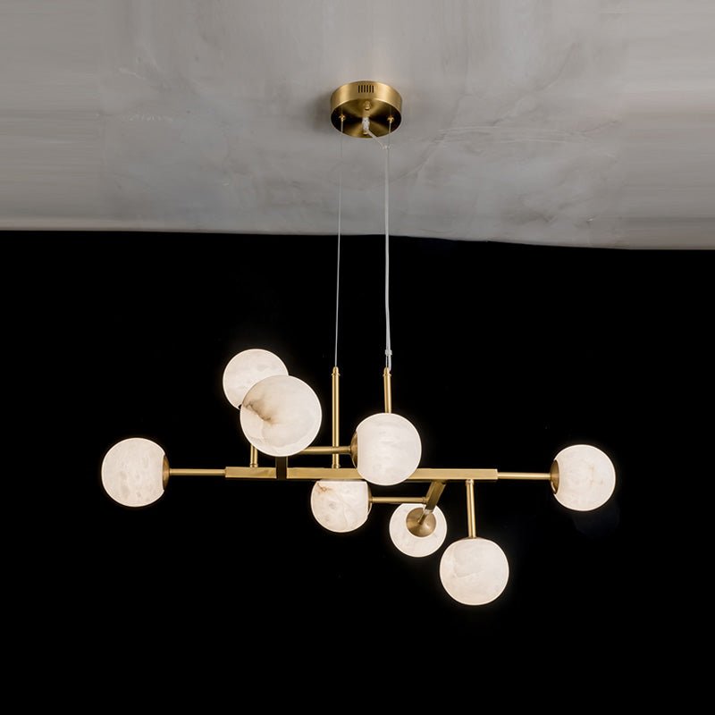 Maytoni Uva Alabaster Chandelier - L 43.3″GlodJecanoli