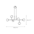 Maytoni Uva Alabaster Chandelier - L 41.3″GlodJecanoli
