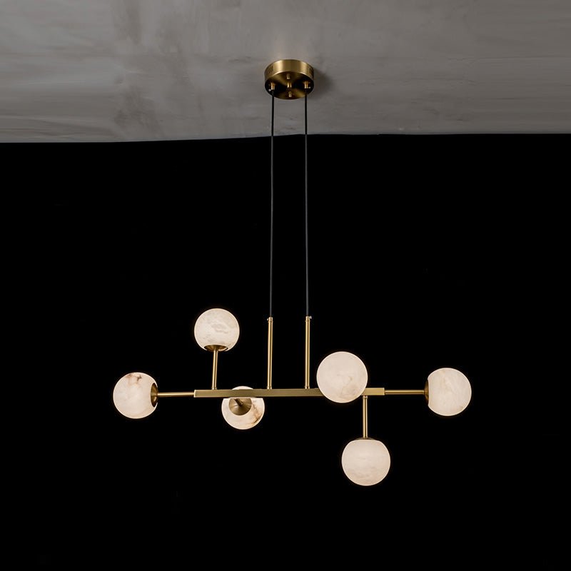 Maytoni Uva Alabaster Chandelier - L 41.3″GlodJecanoli
