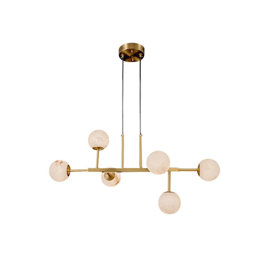 Maytoni Uva Alabaster Chandelier - L 41.3″GlodJecanoli