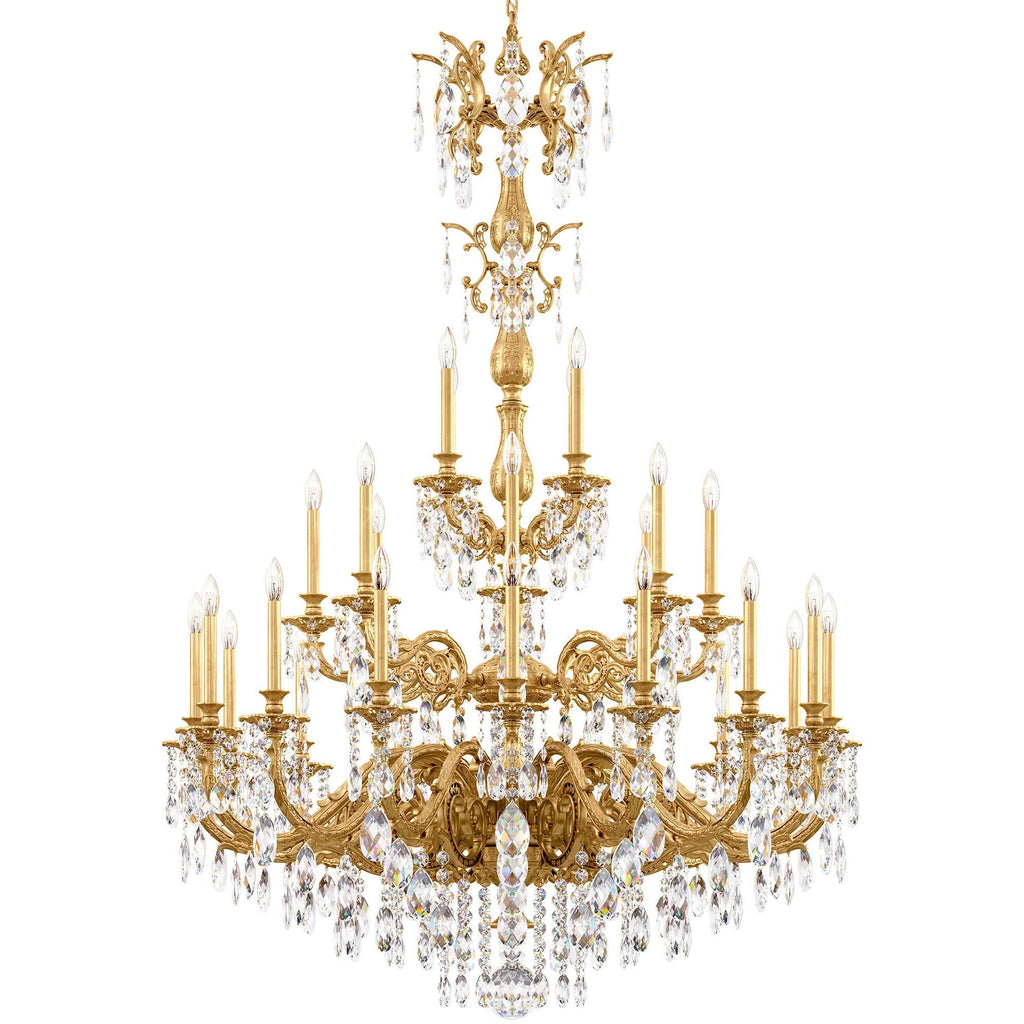Milena 28-light Crystal Chandelier 50"