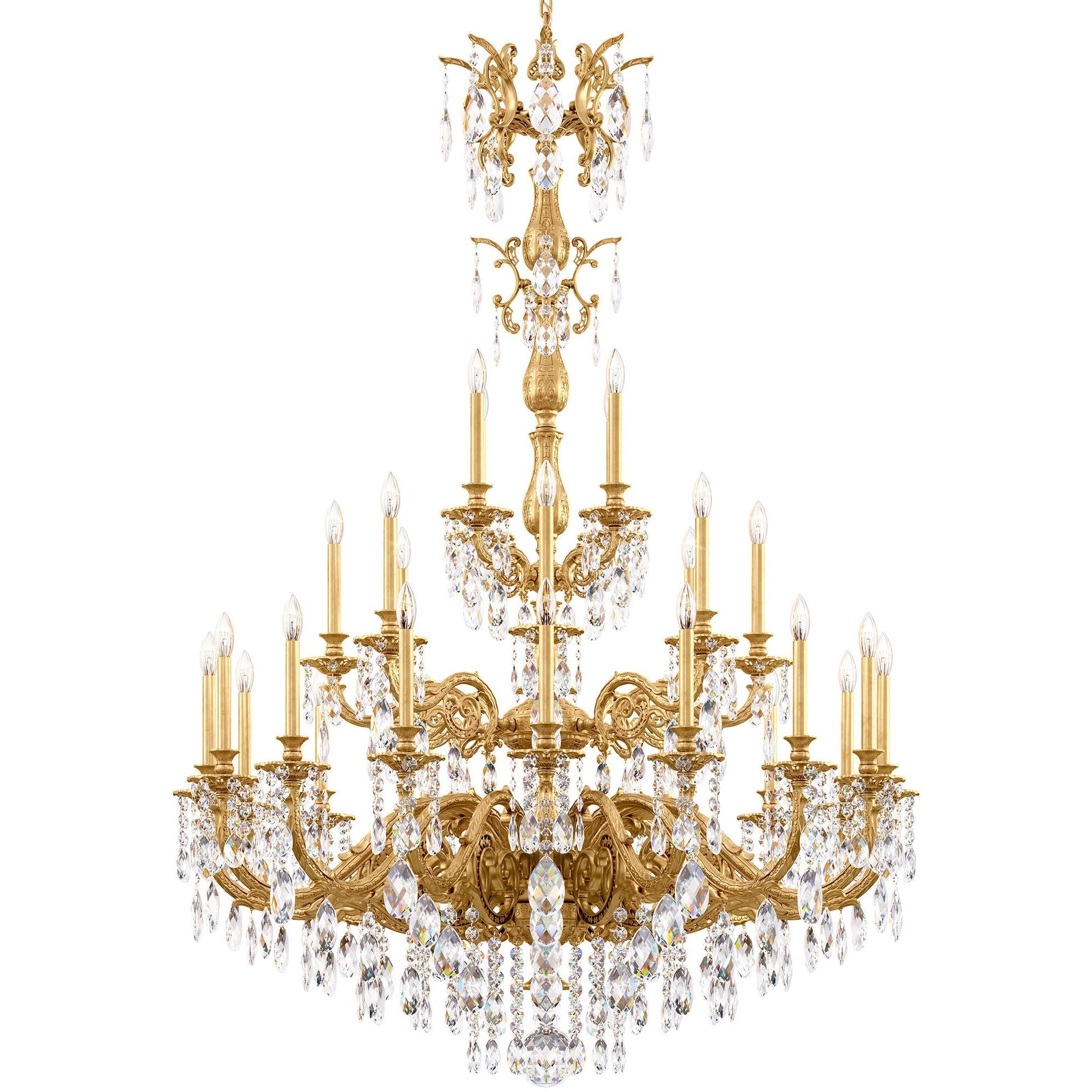 Milena 28-light Crystal Chandelier 50"