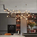 Minas Rustic Tree Branch Chandelier - Black47.24” ( 120 cm )Warm White 3000KBlushlighting
