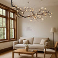 Minas Rustic Tree Branch Chandelier - Black47.24” ( 120 cm )Warm White 3000KBlushlighting