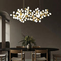 Modern Artistic Linear Grape Chandelier - 47.2