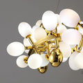 Modern Artistic Linear Grape Chandelier - 47.2