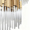 Modern Artistic Luxury Multi-layers Glam Glass Chandelier for High-Ceiling/Staircase/Foyer - 4 Layers/D40