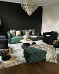 Modern Creative Art Design Multi - Tier Gyroscopic Crystal Chandelier - D30.75